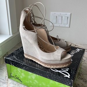Sam Edelman Suede Platform Sandals